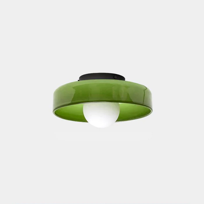 Olea - Glazen Design Plafondlamp en Wandlamp