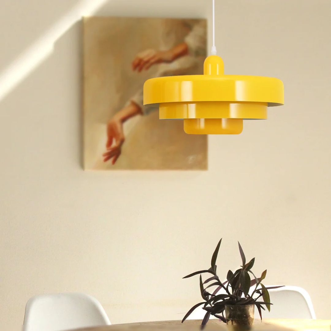 Etta - Retro Gelaagde Bauhaus Hanglamp