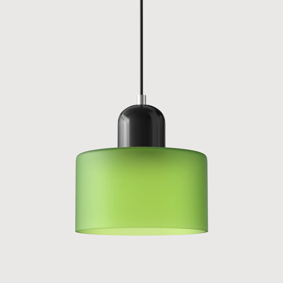 Velin - Retro Glazen Hanglamp Bauhaus Stijl