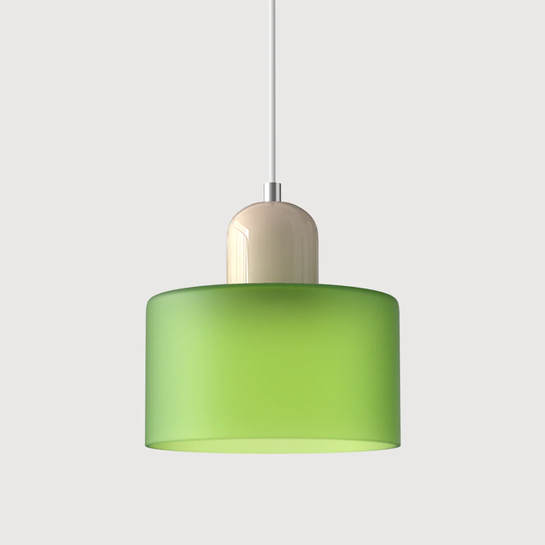 Velin - Retro Glazen Hanglamp Bauhaus Stijl