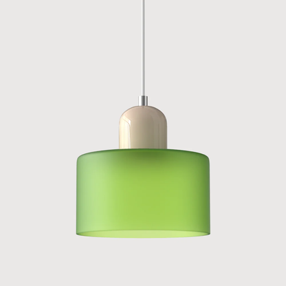 Velin - Retro Glazen Hanglamp Bauhaus Stijl
