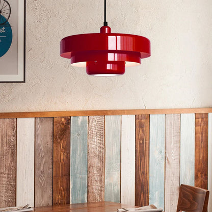Etta - Retro Gelaagde Bauhaus Hanglamp