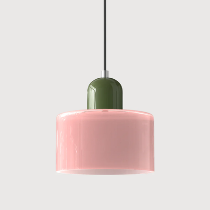 Velin - Retro Glazen Hanglamp Bauhaus Stijl
