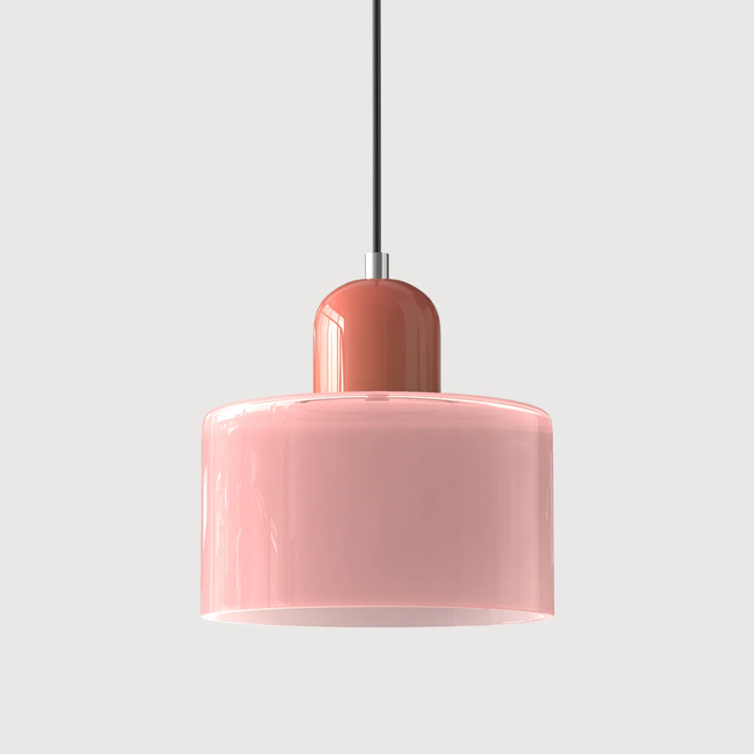 Velin - Retro Glazen Hanglamp Bauhaus Stijl