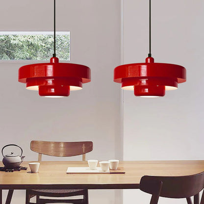 Etta - Retro Gelaagde Bauhaus Hanglamp
