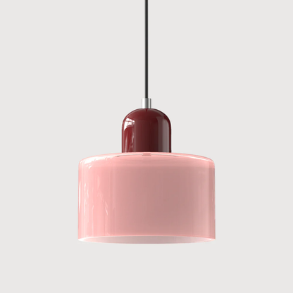 Velin - Retro Glazen Hanglamp Bauhaus Stijl