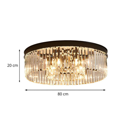 Elya - Luxe Kristallen Plafondlamp