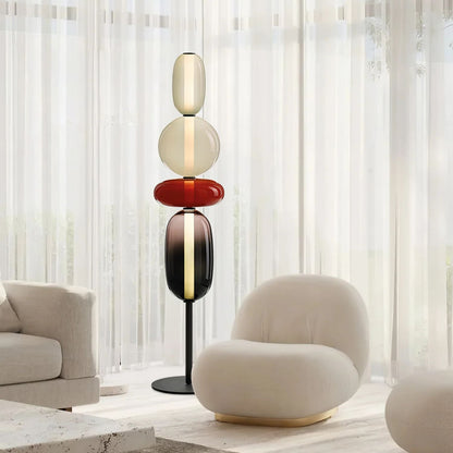 Rina - Design Vloerlamp Glas