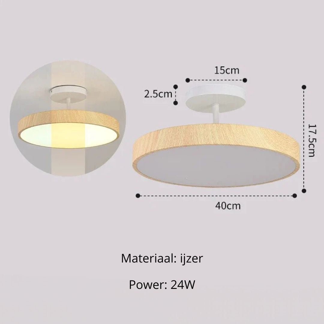 Auro - Ronde LED Plafondlamp