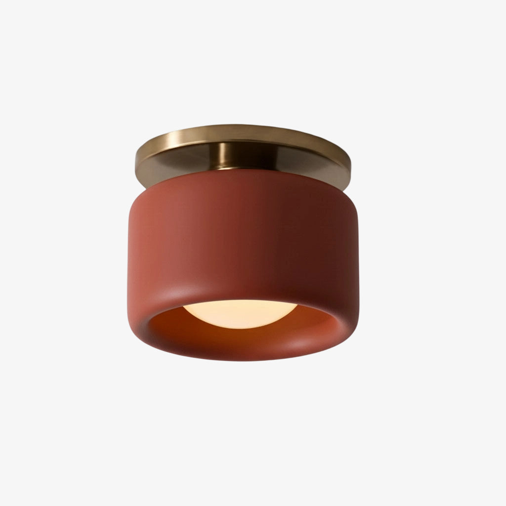 Ivora - Minimalistische Porseleinen Plafondlamp