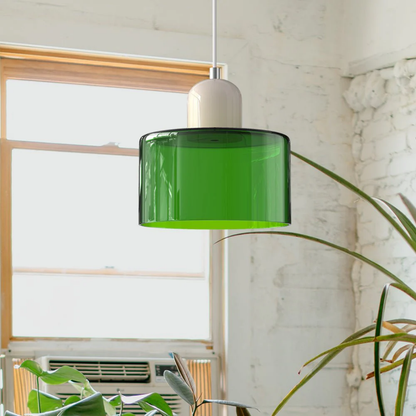 Velin - Retro Glazen Hanglamp Bauhaus Stijl