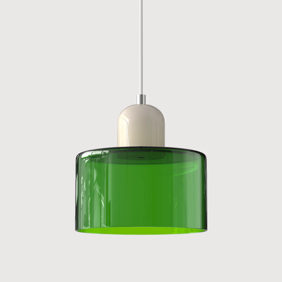 Velin - Retro Glazen Hanglamp Bauhaus Stijl