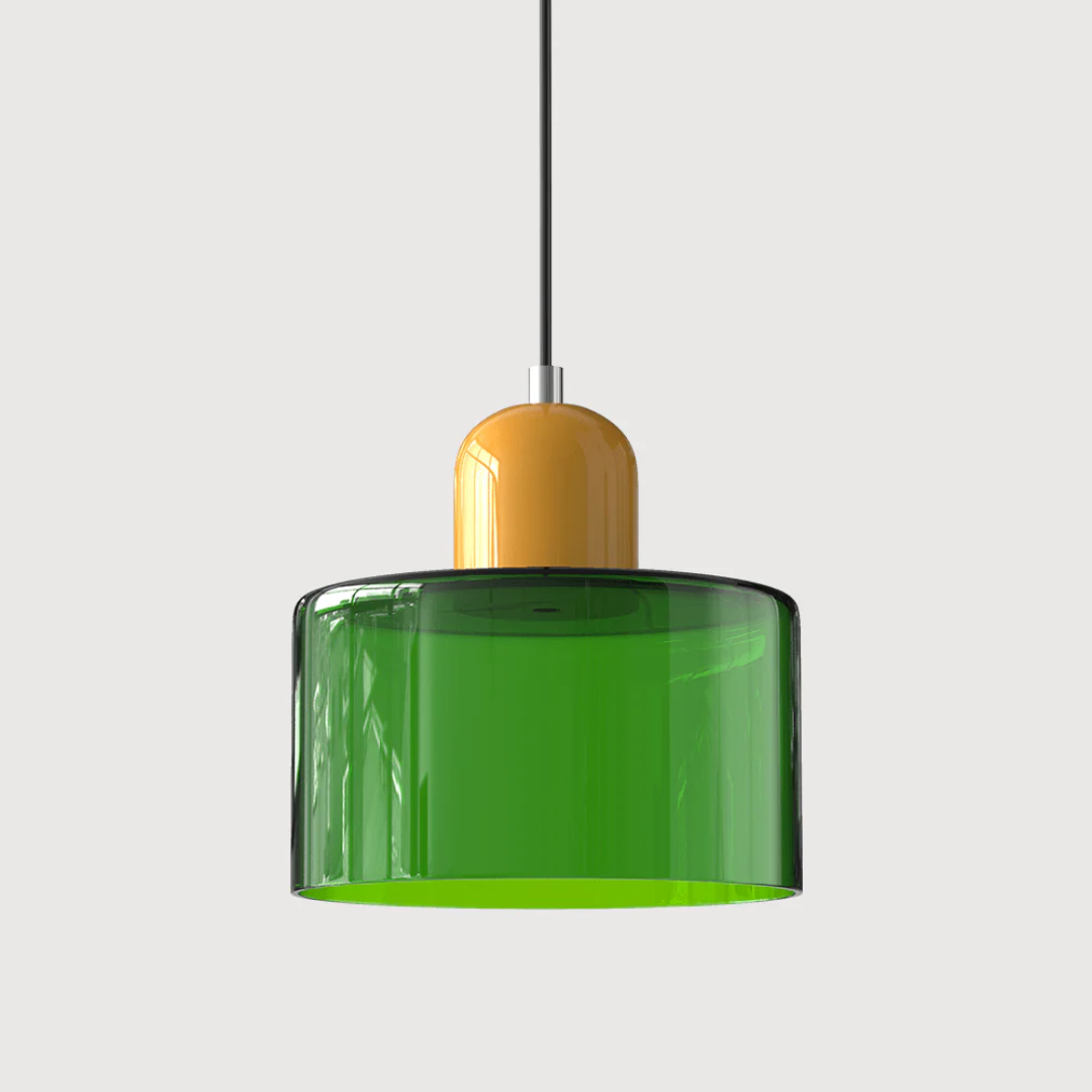 Velin - Retro Glazen Hanglamp Bauhaus Stijl