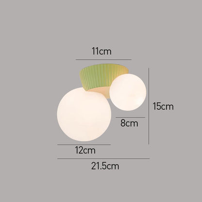 Anya - Dubbele Bol Plafondlamp