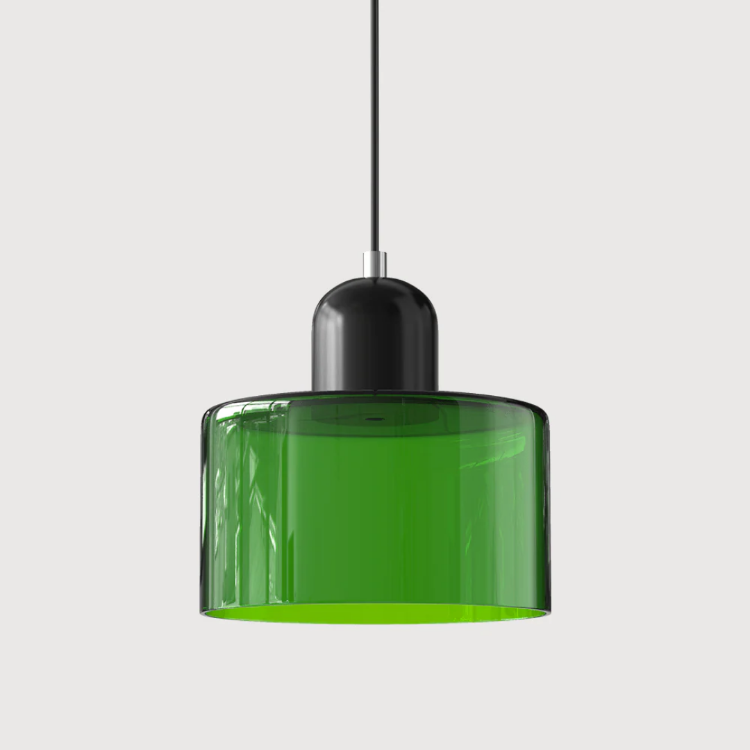Velin - Retro Glazen Hanglamp Bauhaus Stijl
