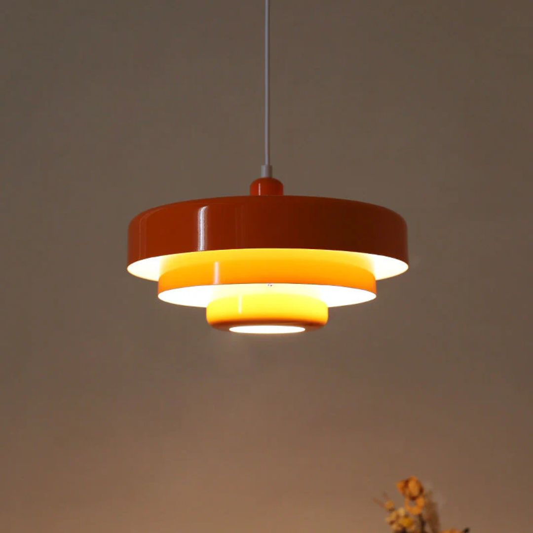 Etta - Retro Gelaagde Bauhaus Hanglamp