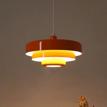 Etta - Retro Gelaagde Bauhaus Hanglamp