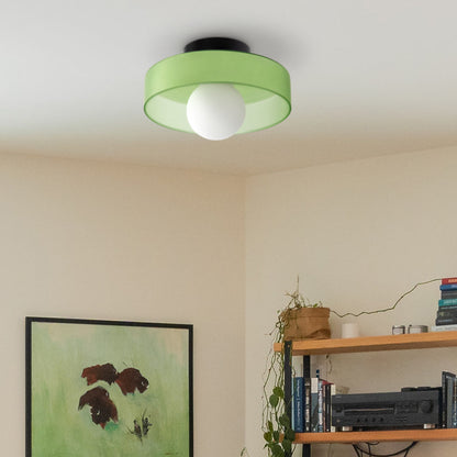 Olea - Glazen Design Plafondlamp en Wandlamp