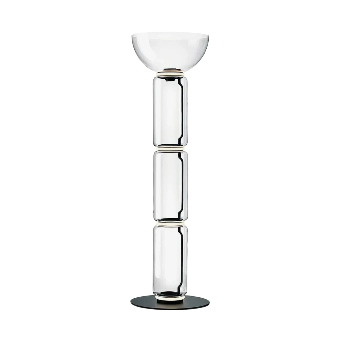 Nela - Moderne Glazen Vloerlamp LED