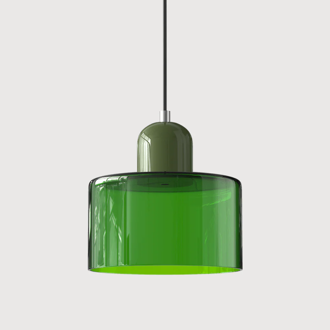 Velin - Retro Glazen Hanglamp Bauhaus Stijl