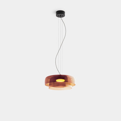 Olin - Gelaagde Glazen LED Hanglamp
