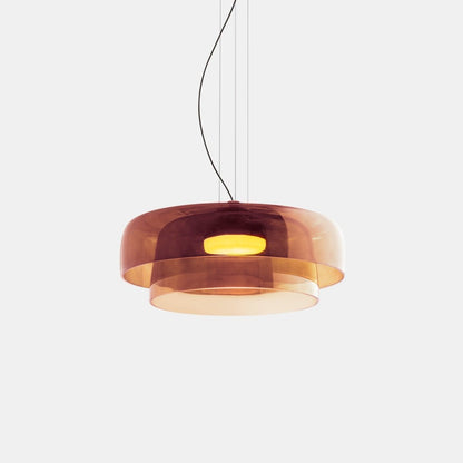Olin - Gelaagde Glazen LED Hanglamp