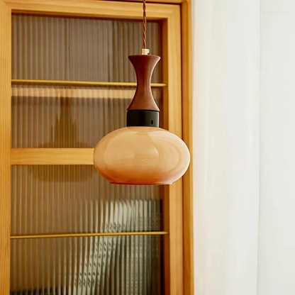 Aika - Retro Glazen Hanglamp