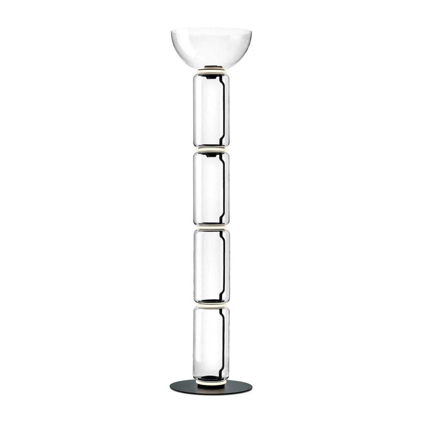 Nela - Moderne Glazen Vloerlamp LED