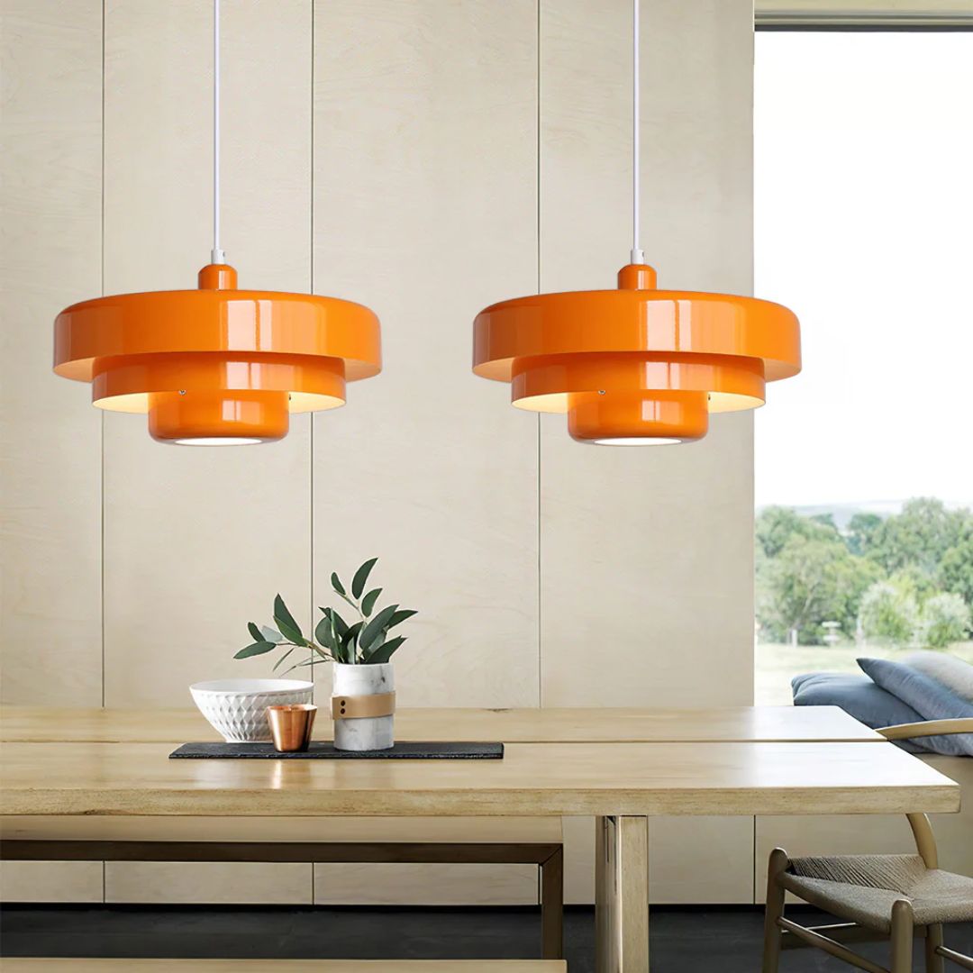Etta - Retro Gelaagde Bauhaus Hanglamp