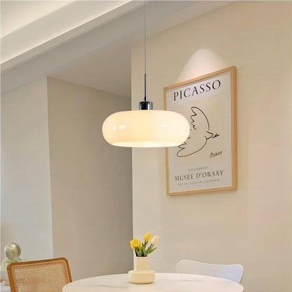 Ylva - Noordse Retro Bauhaus Glazen Hanglamp