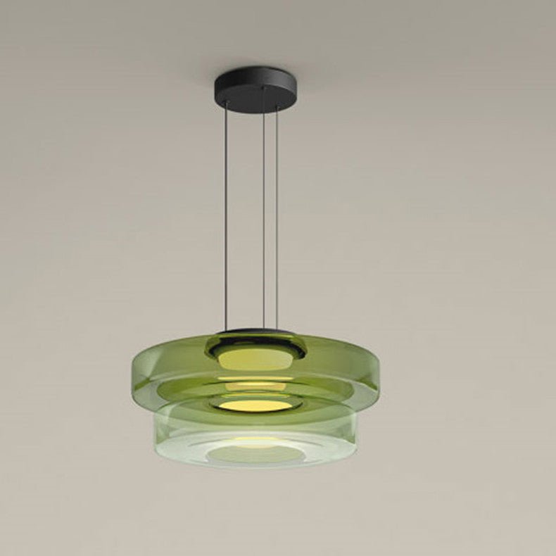 Lumor - Glazen Hanglamp in Bauhaus stijl
