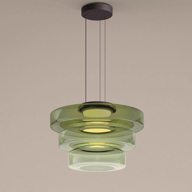 Lumor - Glazen Hanglamp in Bauhaus stijl