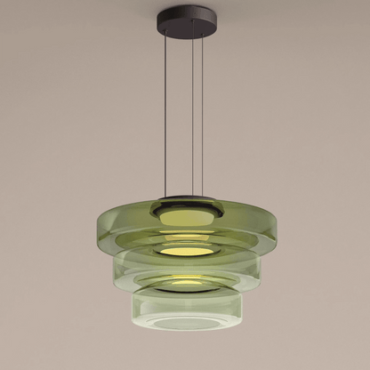 Lumor - Glazen Hanglamp in Bauhaus stijl