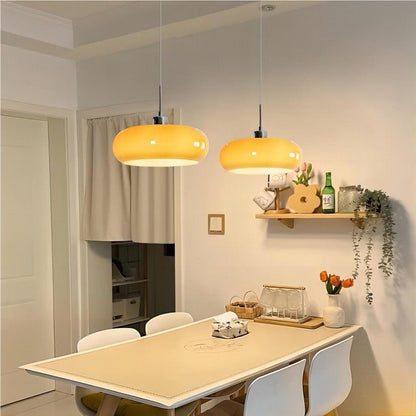 Ylva - Noordse Retro Bauhaus Glazen Hanglamp