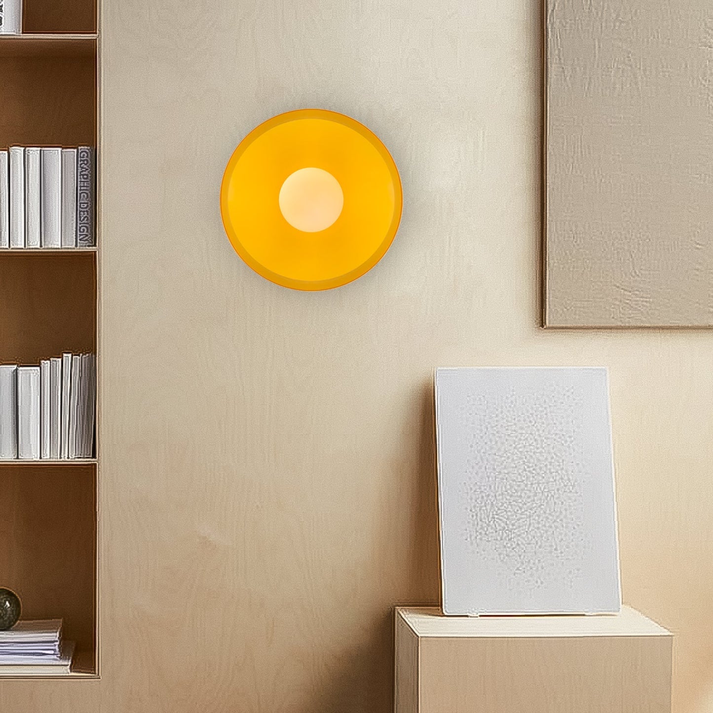 Olea - Glazen Design Plafondlamp en Wandlamp