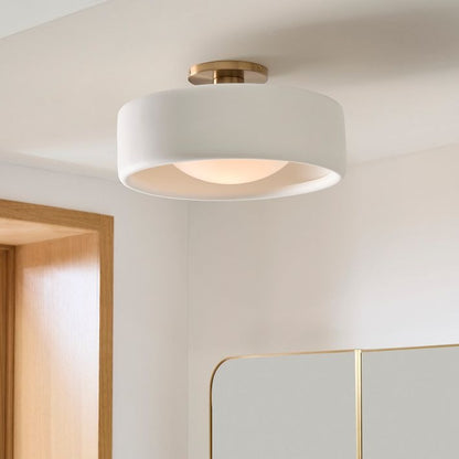Ivora - Minimalistische Porseleinen Plafondlamp