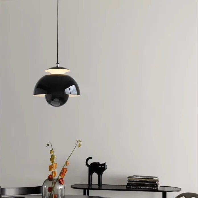 Orea - Scandinavische LED Hanglamp met Glazen Kap