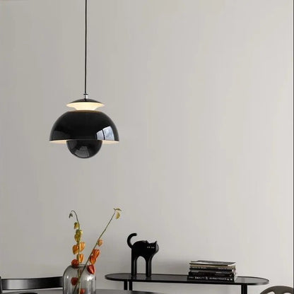Orea - Scandinavische LED Hanglamp met Glazen Kap