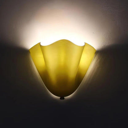 Iriax - Glazen Waaier Wandlamp