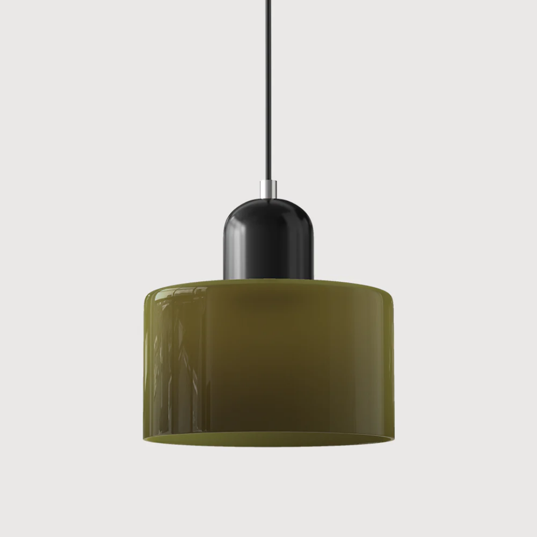 Velin - Retro Glazen Hanglamp Bauhaus Stijl