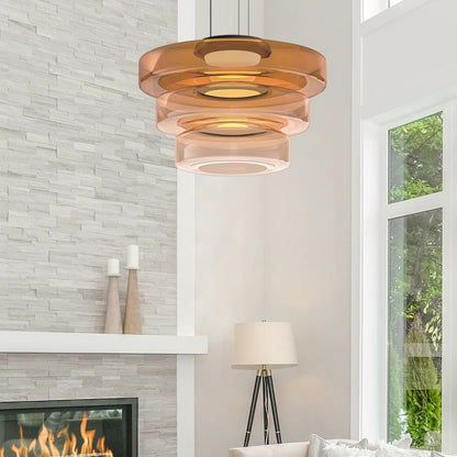 Lumor - Glazen Hanglamp in Bauhaus stijl