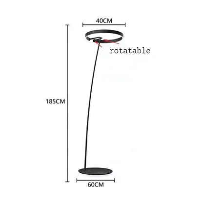 Vela - Moderne Booglamp Vloerlamp
