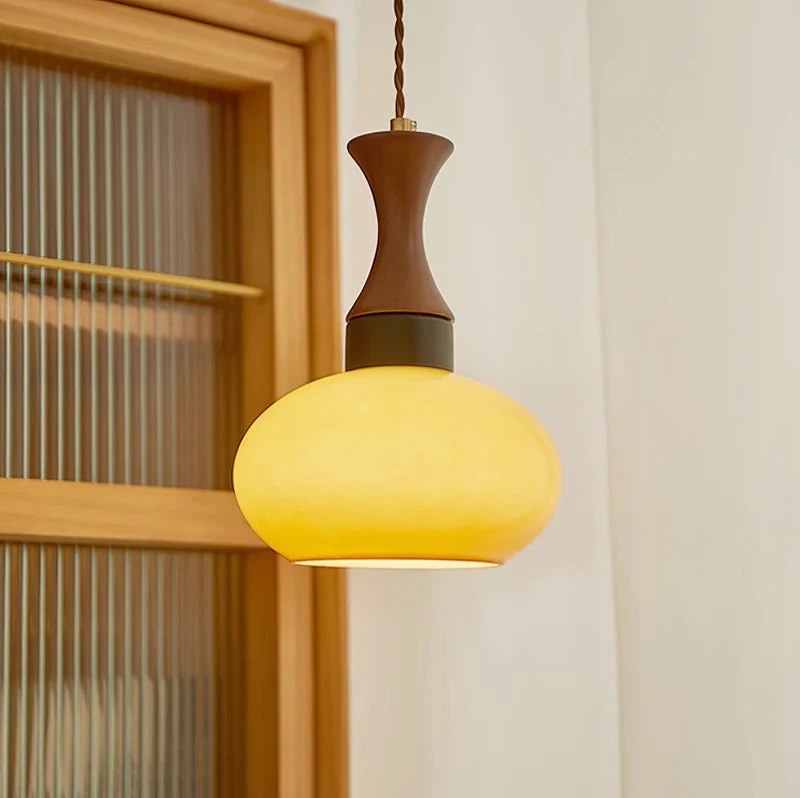 Aika - Retro Glazen Hanglamp