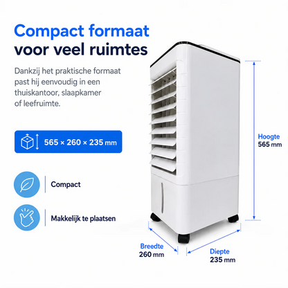 Airli - Draagbare Luchtkoeler met Watertank