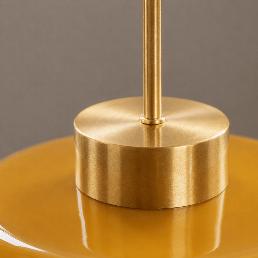 Anvi - Ronde Glazen LED Plafondlamp Vintage