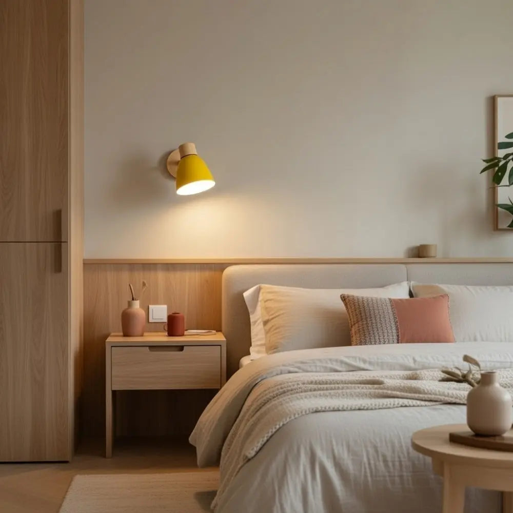 Nora - Houten Wandlamp Scandinavisch Design