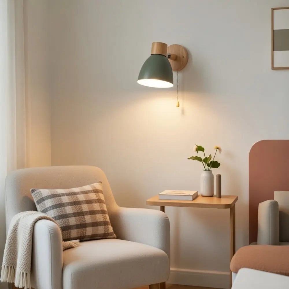 Nora - Houten Wandlamp Scandinavisch Design