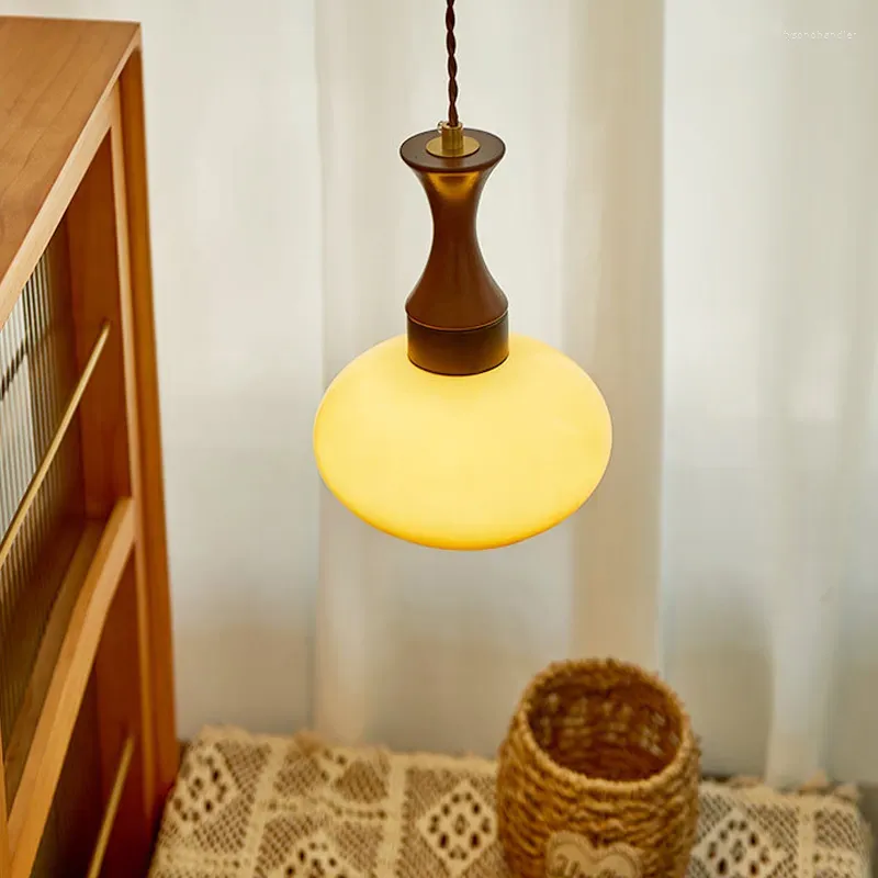 Aika - Retro Glazen Hanglamp
