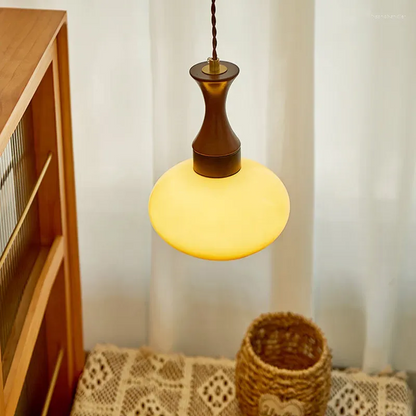 Aika - Retro Glazen Hanglamp