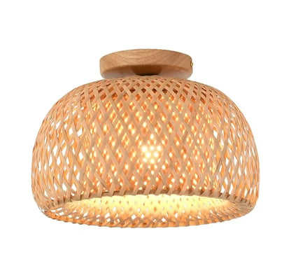 Balo - Handgeweven Bamboe Plafondlamp Japandi Stijl